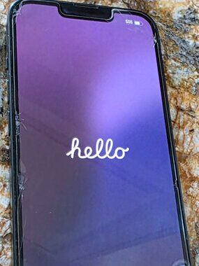 APPLE iPHONE 13 - 128GB Midnight Blue / Black Unlocked